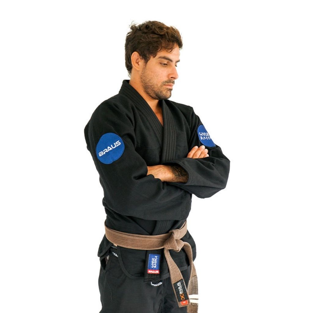 GENTLE WARRIOR JIU JITSU GI - BLACK