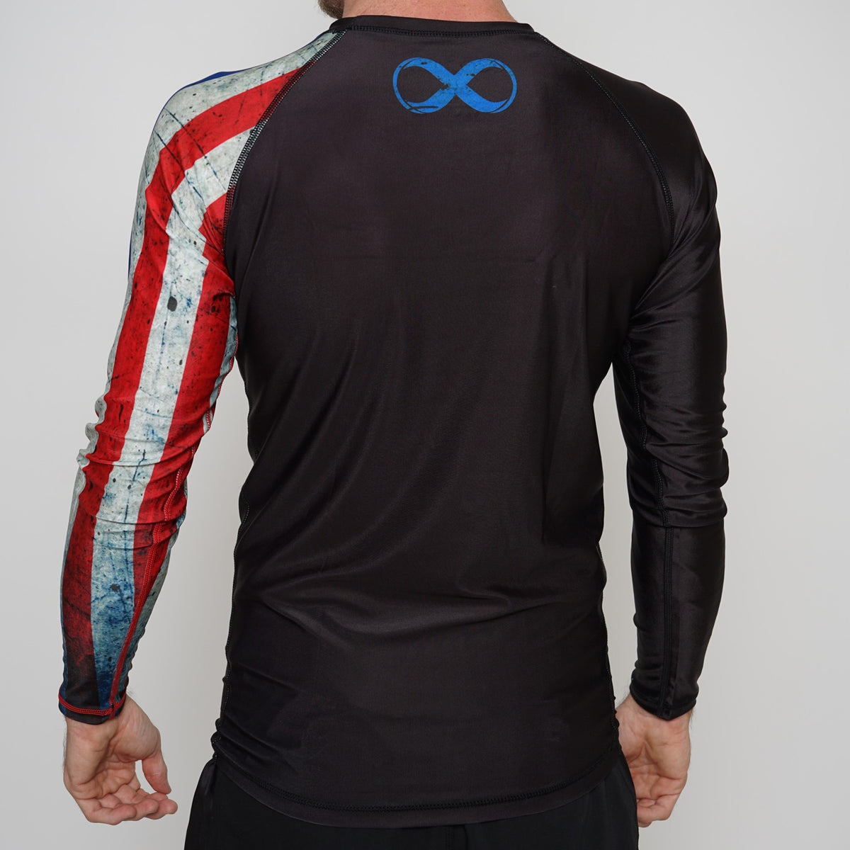 RASH GUARD USA LONG SLEEVE BRAUS – AJ Sports Gear